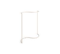 Color S-Shape Clothes Rack Eggshell