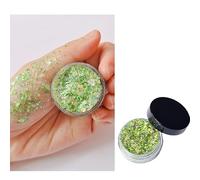 Color Sequins Makeup Eye Shadow (Light Green)