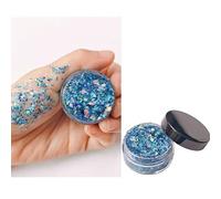 Color Sequins Makeup Eye Shadow (Sky Blue)