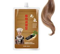 Color Shampoo Hair Dye | Plant Shampoo Dye for Hair Color - Gentle Cream Safe Conditioner for Men Mother Adults Friends Family Beginner Girlfriend Daily