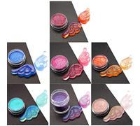 Color Shift Mica Powder for Epoxy Resin for Face Body Hair Festivals Raves Mica Powder 7 Colors Glittering Craft Glitter Paint
