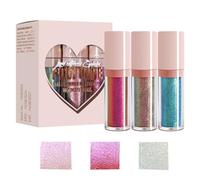 Color Shifting Eyeshadow, 3X High-Multi-Dimensional Eyeshadows, Long Lasting Highly Pigment Glitter Eyeshadows Makeup For Halloween Party