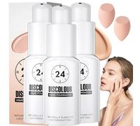 Color-Shifting Foundation, Color Changing Foundation, Mature Skin Makeup Concealer, Hydrating Color Changing Spectrum - Longwearing & Waterproof for Sport, Dancing (3 Bottles)