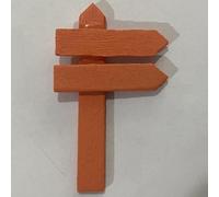 Color Signpost Doll House Garden Decoration Home Miniature Handicraft Accessories