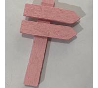 Color Signpost Doll House Garden Decoration Home Miniature Handicraft Accessories