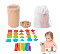 Color Sorting - Educational Developmental Early Learning Fine Motor Skills Toy,Color Recognition Game | for Preschool Home Travel Kids Boys Girls Birthday Christmas