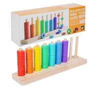 Color Sorting Game - Educational Cognitive Learning Puzzle, Hand Eye Coordination | Creative Shape And Shade Recognition Activity For Preschool Kindergarten Classroom Travel Entertainment
