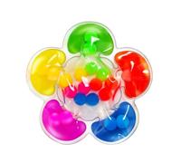 Color Sorting Sensory Toy - 14cm Rubber | Preschool Learning Toy | Educational Calm Toys | Travel Activity | Fine Motor Skill Game For Home Classroom Learning Restaurant Outdoor