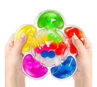 Color Sorting Sensory Toys, Sensory Toys Soothing Toys Squishy Toys Color Sorting Toys, Flower Shaped Color Sorting Toys, Educational Toys To Calm