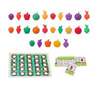 Color Sorting Toys | Cute Funny Interactive Realistic Learning,Pretend Play Food Farming Games | for Children Family Home Classroom Travel Camping Birthday Party