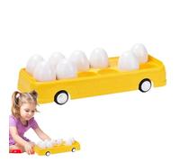 Color Sorting Toys - Easter Egg Shape, Interactive Learning Toy for Preschool, Shape Matching Set with Realistic Design, Home Travel, Educational Game for Kindergarten and Classroom