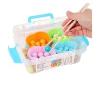 Color Sorting Toys - Educational Stocking Stuffers Board Bead Game,Sorting Games | for Easter Boy Girl Christmas Travel Birthday Classroom