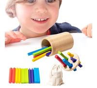 Color Sorting Toys - Educational Wooden Sticks | Color Matching Sorting Toys,for Kids Boys Girls Ages 2+ Recognition Preschool Christmas Birthday