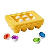 Color Sorting Toys - Learning Set for Preschool Kids | Multi Colored Counting Cups with Stacking Pieces, Educational Cognitive Development Activity Toy 7.87x5.91x2.36 in