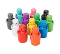 Color Sorting Toys, Wooden Educational Learning Activities | Stacking Cups Sensory Training Activities | for Boys Girls Home Kindergarten Daycare