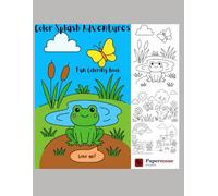 Color Splash Adventures: Coloring Book