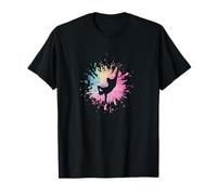 Color Splash Dance Silhouette T-Shirt