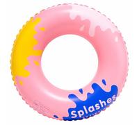 Color Splash Inflatable Swimming Ring, PVC Pool Float Tube In Paint Drip