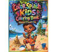 Color Splash Kids Coloring Book Madden’s Beach Day