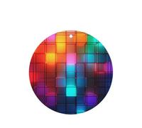 Color square Car Fragrance Air Freshener - Fresh Car Smell Good Holder & Diffuser Suitable for Automobiles Households