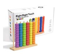 Color Stack Game for 2 Players - Ring Stack Race Matching with Challenge Cards Speed Logic Brain Teaser for Family Game Night, Ages