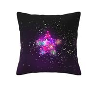 Color Stars Four Seasons Universal Pillowcase Pillow Cushion Cover, Stylish Living Room Sofa Bedroom Decorative