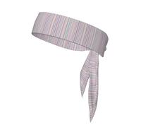 Color Stripes. Print Ninja Headbands,Adjustable Head Tie For Men, Sports Sweatband For Yoga Running Basketball