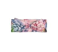 Color Succulent Baby Bow Headband-Soft Stretchy for 0-6 Months