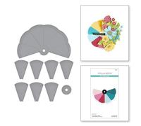 Spellbinders Color Swatch Wheel Etched Dies from The ColorWheel Swatch Party Collection