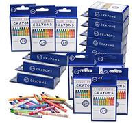 Color Swell Crayons Bulk Packs - 18 Boxes of 24 Vibrant Colored Crayons of Teacher Quality Durable Classroom Pack for Kids Students Party Favor