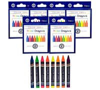 Color Swell Neon Crayon Bulk Packs - 6 Boxes of Fun Neon Crayons of Teacher Quality Durable Classroom Packs for Kids Students Party Favors
