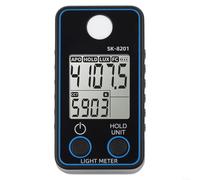 Color Temperature Tester and Illuminance Meter Featuring Fast Sampling and Auto Power Off for Efficient Light Source Evaluation (SK-8 201)