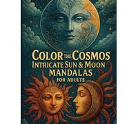 Color The Cosmos: Intricate Sun & Moon Mandalas For Adults: A Celestial Coloring Book Featuring 50 Cosmic Mandalas, Spiritual Sun & Moon Art, and ... Suns & Mystical Moons Coloring Collection)