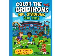 Color the Gridiron NFL Stadiums for Kids