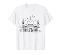 Color the Mosque and Paint it Yourself Value Graphic T-Shirt