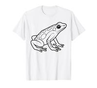 Color the Poison Dart Frog Yourself Value Graphic T-Shirt