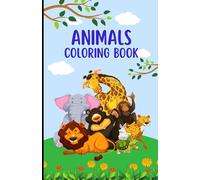 Color The Zoo!: Fun and Easy Animals Coloring Book - Fun Coloring Pages for Kids to Learn and Create