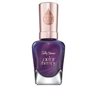 Color Therapy Nail Polish - 402 Plum Euphoria by Sally Hansen for Women - 0.5 oz Nail Polish