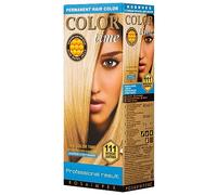 Color Time Permanent Hair Dye with Royal Jelly Color Intensive Lightener 111
