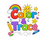 Color & Trace: Learning booklet