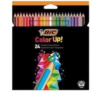 Color Up Crayons 24 Colors Bic Top Quality