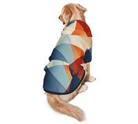 Color Vision Dog Hoodie – Soft & Breathable Polyester Pet Clothes for Medium, and Large Dogs