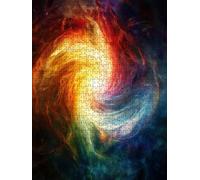 Color Vortex Jigsaw Puzzle 4000 Piece, Puzzles for Adults 4000, The Impossible Challenge, Jigsaw Puzzle Games Classic Educational, Wooden Puzzles, for Home Wall Decoration Gift FNKL1-150