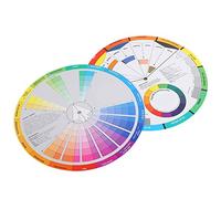 Color Wheel for Painting and Airbrush Color Mixing Wheel Creative Mixer Design Color Guide Table for Artists Art Supplies
