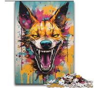 Color Wild Dog Jigsaw Puzzles for Teenagers 2000, Educational Games Home Decoration Unique Home Decor And Gifts (70x100cm)