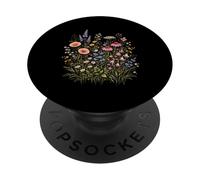 Color Wildflowers Graphic Flowers Floral Botanical Nature PopSockets Adhesive PopGrip