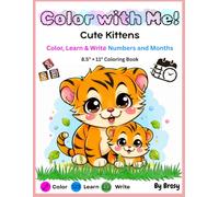 Color with Me!: Cute Kittens