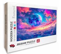 Color Wooden Jigsaw Puzzles 39x28in, Starry Sky Jigsaw Puzzles 2000 Pieces for Adults with Box, Back Lettering Easy to Distinguish, Educational Challenging Game, Summer Decor, Beautiful Gifts, 4-1277