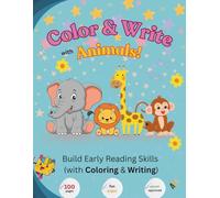 Color & Write with Animals and Objects: Build Early Reading, Vocabulary, and Creativity for Ages 3-6 . ✅ Keep “Color & Write” as your brand ✅ Add ... simple sentences + color familiar things....
