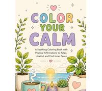 Color Your Calm: A Soothing Coloring Book with Positive Affirmations to Relax, Unwind, and Find Inner Peace